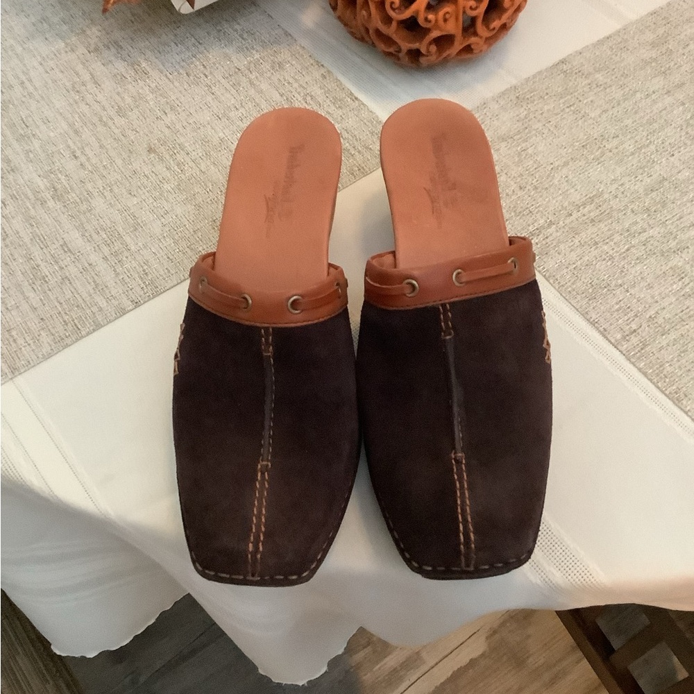 Timberland Brown Leather Womens